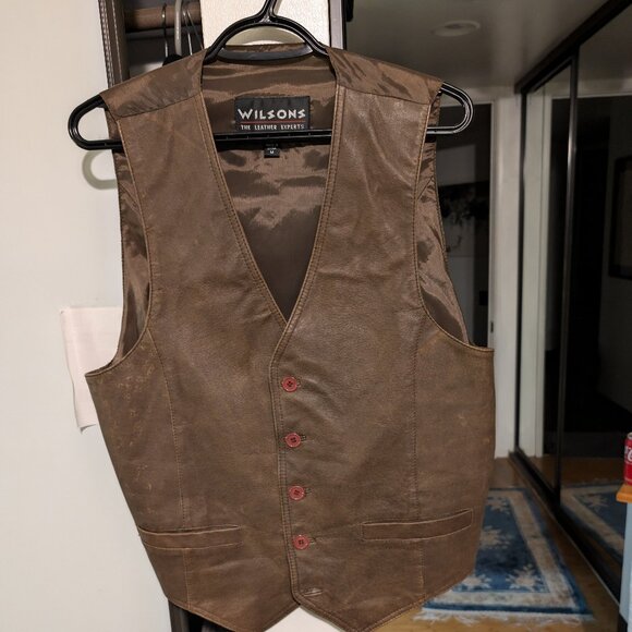 Wilsons Leather Vest - Picture 1 of 3